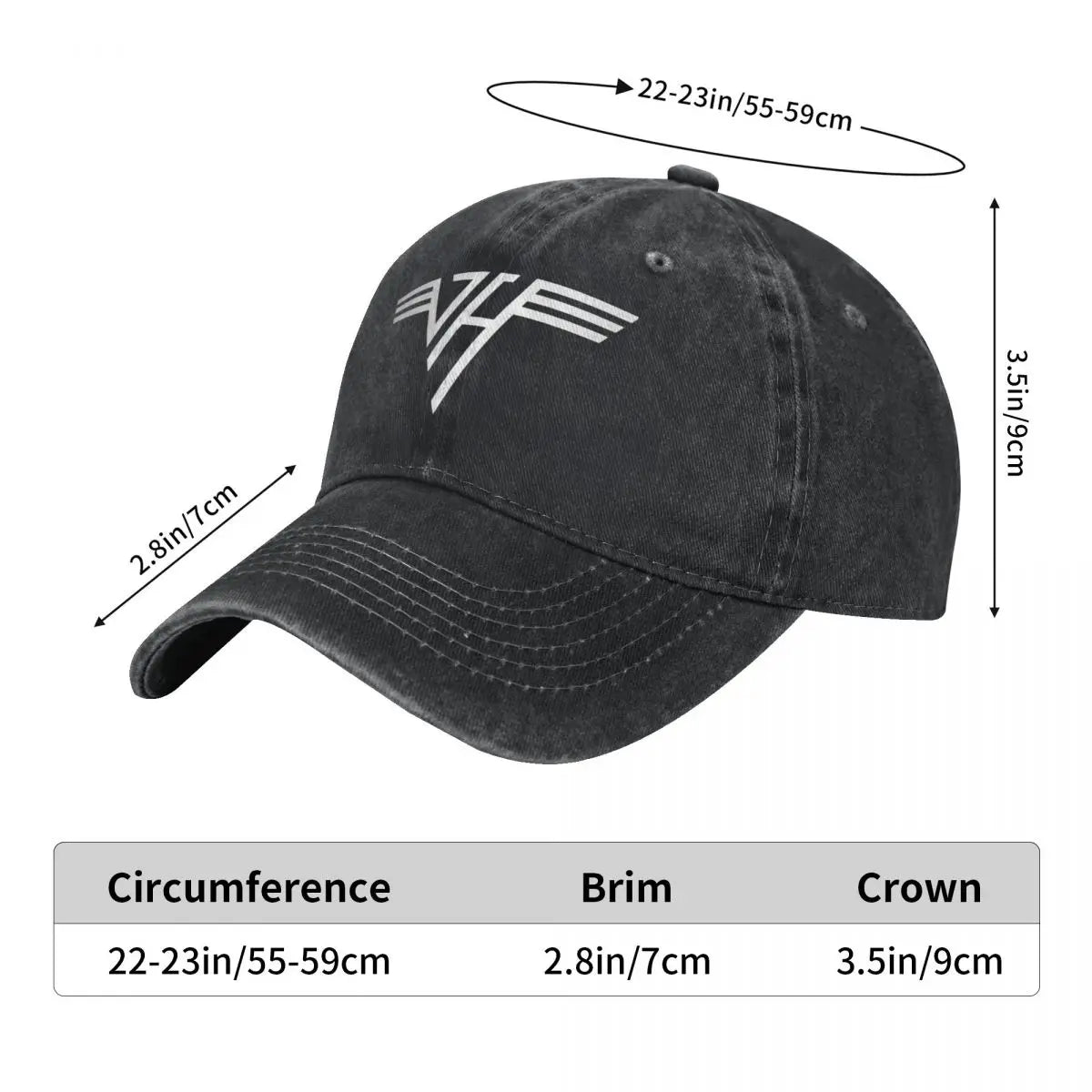 Van Halen Iconic Logo Trucker Snapback – Rock-On Sun Protection Baseball Cap for Unisex Teens, Adjustable Hat for Casual Days and Legendary Gifting - Premium hat from dsers - Just $13.99! Shop now at Lizard Vigilante