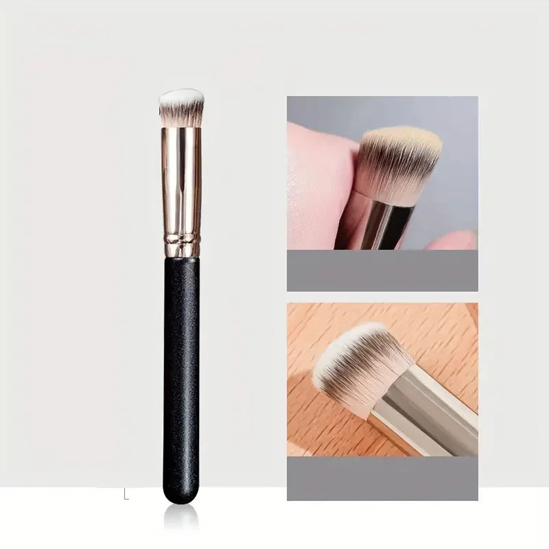 Foundation Concealer Brush, Premium Contour Blusher Brushes, Flawless Under Eye Dense Face Makeup Brush For Blending