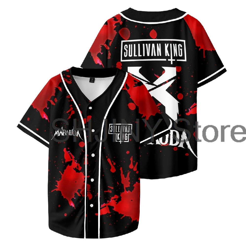 Bass Cannon Unleashed: Excision x Sullivan King x Marauda - The Ultimate Headbanger Jersey - Premium jersey from Lizard Vigilante - Just $43.88! Shop now at Lizard Vigilante