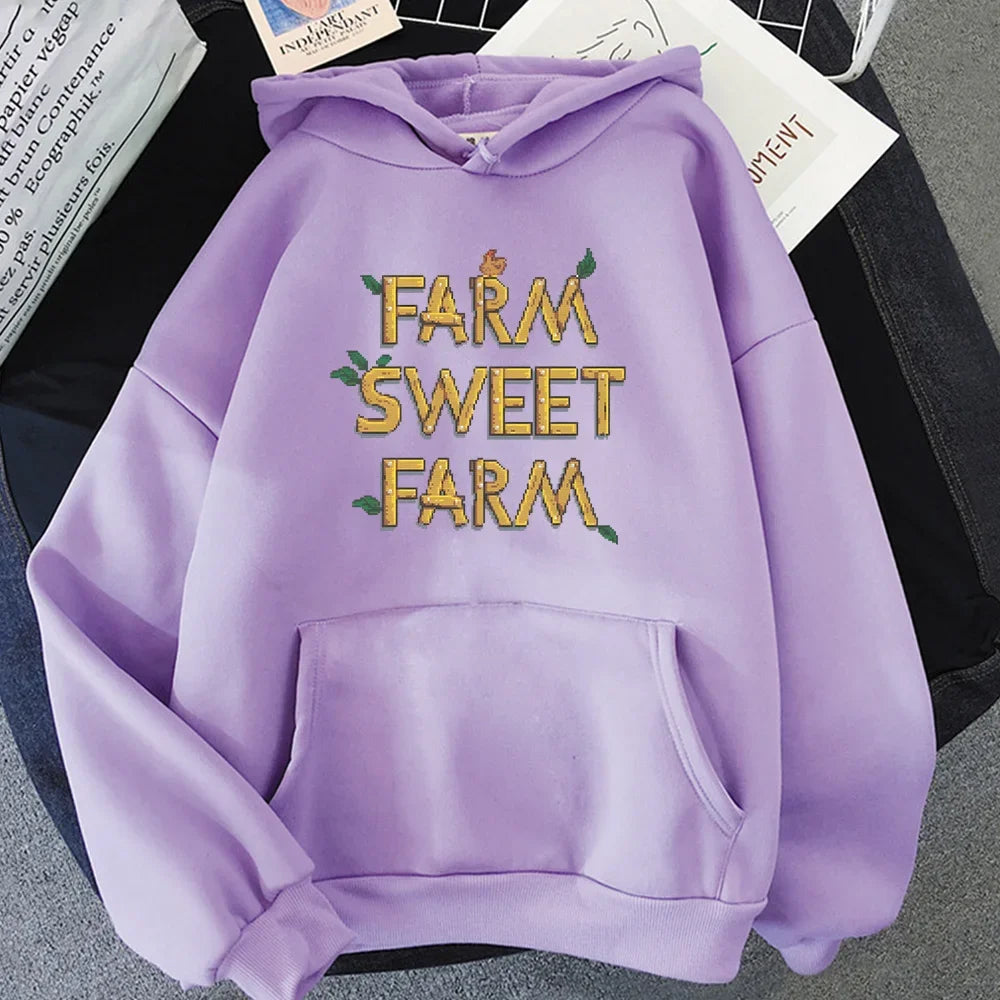 Stardew Valley Retro Kawaii Hoodie – Unisex Game-Inspired Fleece Pullover for Cozy Gamers, Couples & Class Squad Style in Harajuku Cool - Premium hoodie from Lizard Vigilante - Just $43.88! Shop now at Lizard Vigilante