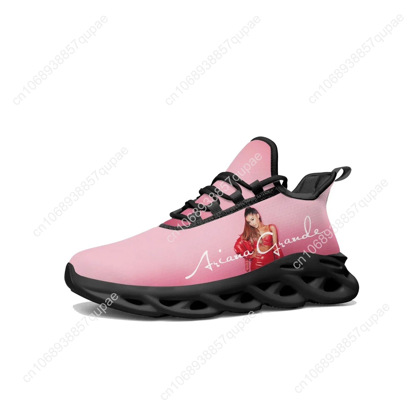 Ariana Grande Sneakers – Lace-Up Mesh Running Shoes for Men, Women, and Teens – Lightweight & Breathable Sport Footwear - Premium shoes from Lizard Vigilante - Just $53.88! Shop now at Lizard Vigilante