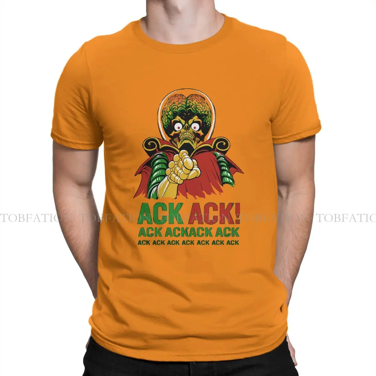 Mars Attacks Alien Sci-Fi Movies TShirt for Men Ackack Humor Leisure Tee T Shirt High Quality New Design Fluffy - Premium  from Lizard Vigilante - Just $19.99! Shop now at Lizard Vigilante