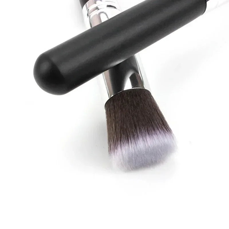 Face Cosmetic Kabuki Foundation Tool Powder Makeup Brush Flat Top Foundation Easy to Wear Powder Cosmetic Brushes Tool