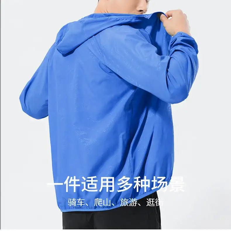 Sun Protection Wind Cycling Jacket Men's Windbreaker Mtb Biker Jacket Short Wind Cycling Bicycle Couple Clothing Jersey cycling