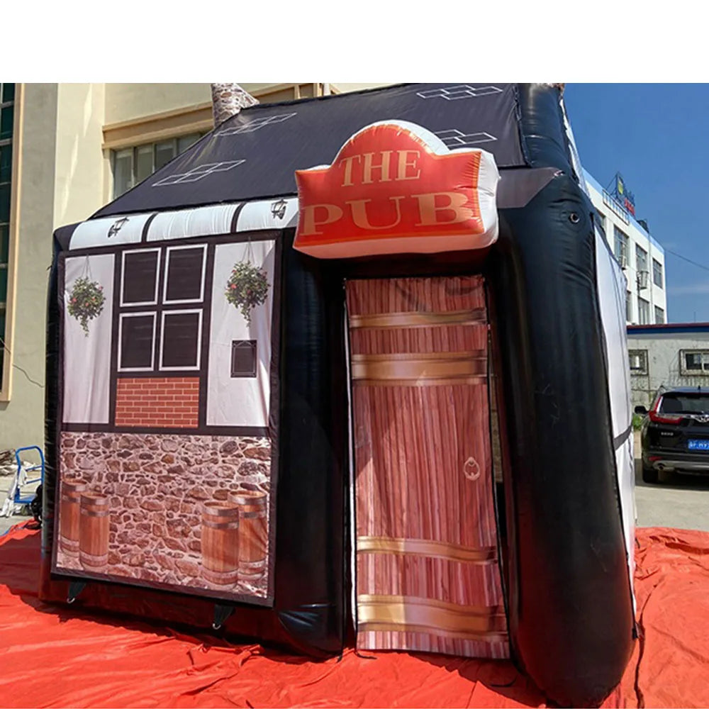 Raise a Pint in Style: The Ultimate Inflatable Irish Pub Bar Tent – Outdoor Party Event Cabin House with Free Air Shipping - Premium tent from Lizard Vigilante - Just $1682.99! Shop now at Lizard Vigilante