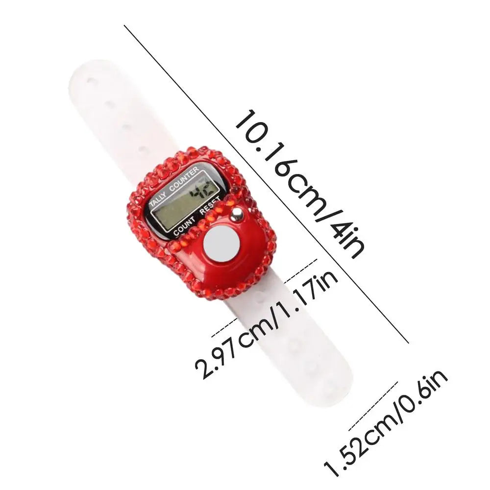 LCD Finger Tally Ring Counter