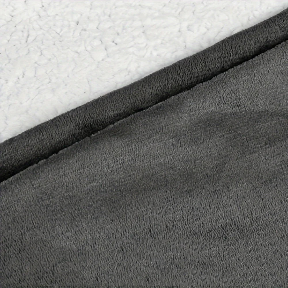 Flannel Warm Sleepwear Lazy Blanket Winter Nightgown Can Be Worn Out Loose And Plush Thick Couple Cold Proof Warms Home Clothes