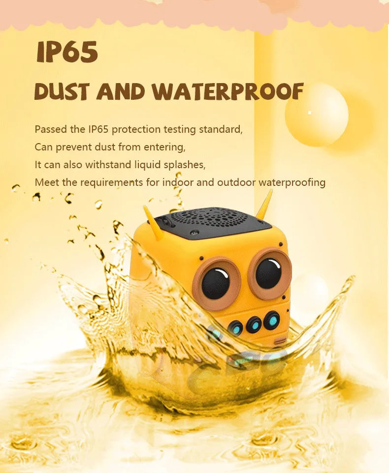 Wireless Bluetooth Speakers TK-200 Desktop Decoration Portable Outdoor Smart Music Player IP65 Waterproof Support TF Card