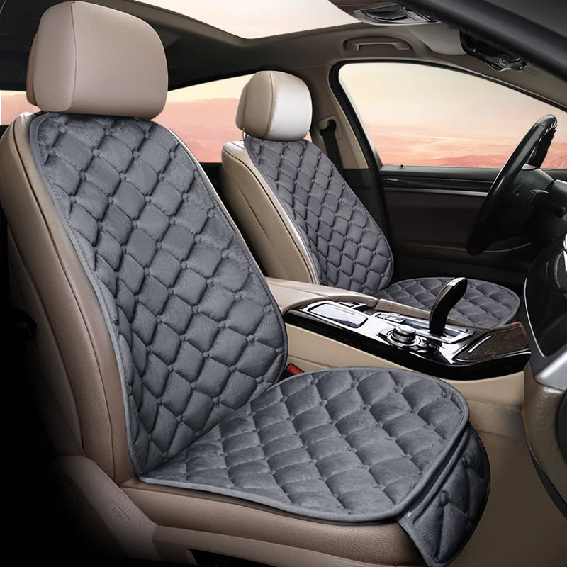 Premium Artificial Fur Car Seat Covers for Renault Kadjar F3 X45 - Front & Rear Velvet Cushions - Premium seat covers from Lizard Vigilante - Just $14.99! Shop now at Lizard Vigilante