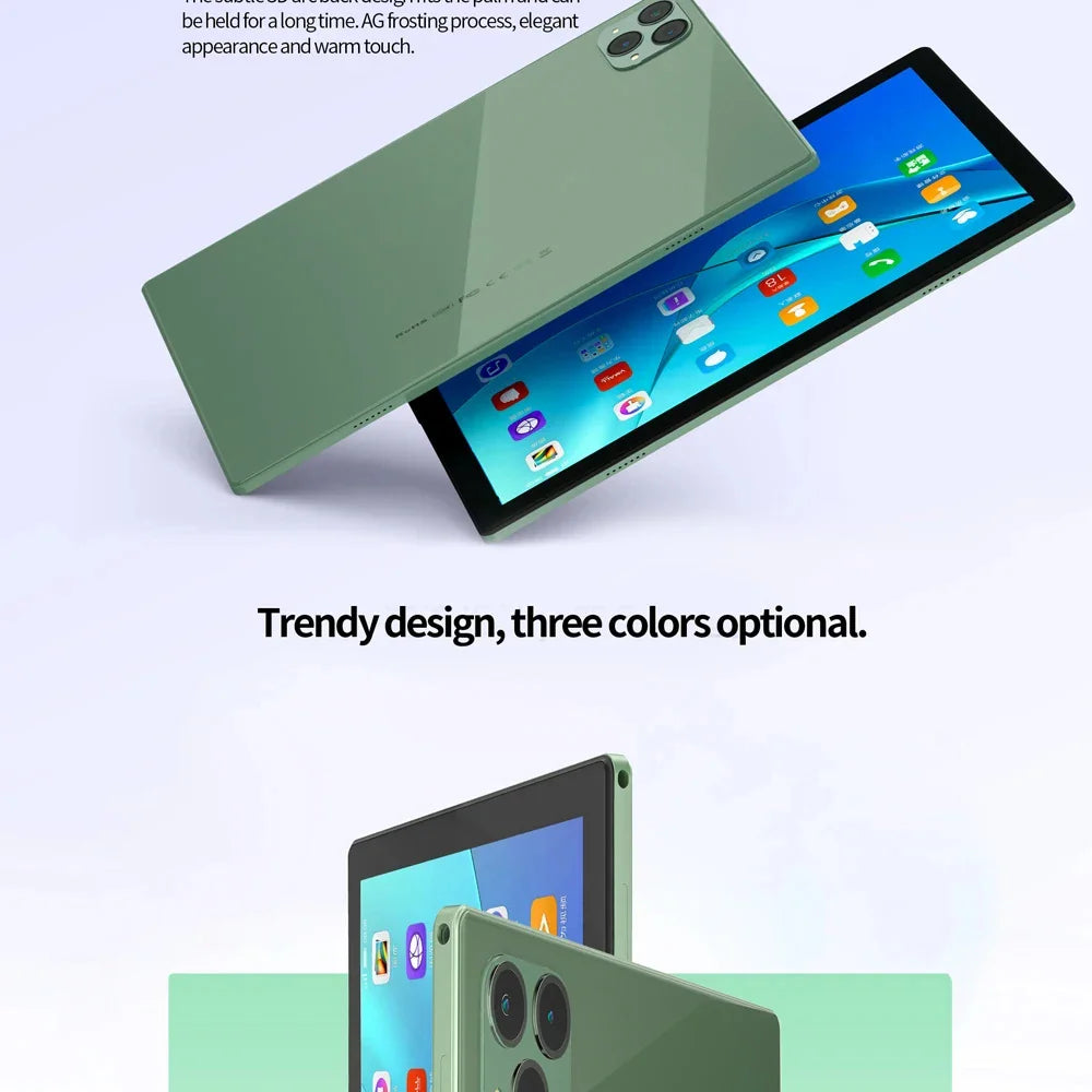 New 5G Pad Pro 10.1-Inch Android Tablet with 8GB RAM, 512GB ROM Octa core Support for calling,  Dual SIM card 8000mAh Battery