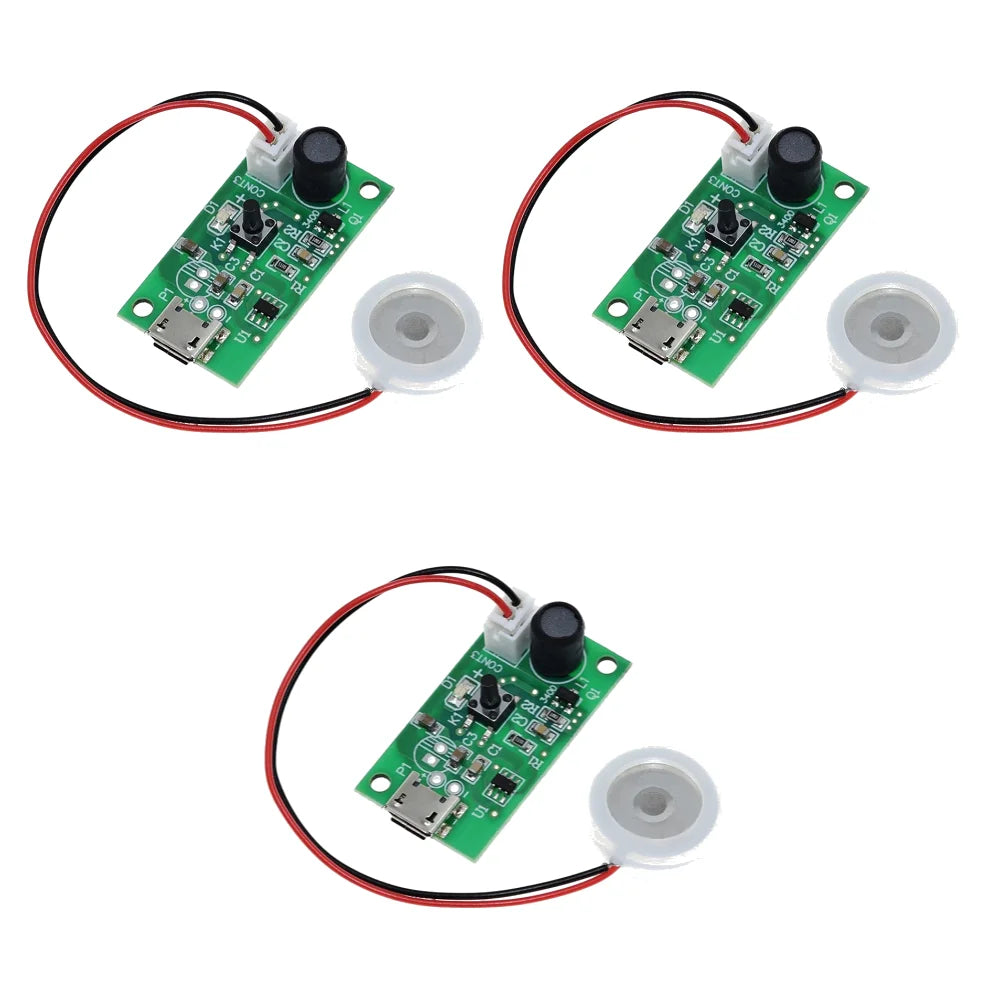 Humidifier Mist Maker and Driver Circuit Board DC 5V Fogger Atomization Film Atomizer Sheet Atomizing Ceramic Humidifier Module