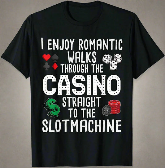 Jackpot Style Funny Slot Machine Gambling T-Shirt – Casino Gambler Vegas Gift – Made in USA - Premium T-shirt from Lizard Vigilante - Just $32.99! Shop now at Lizard Vigilante