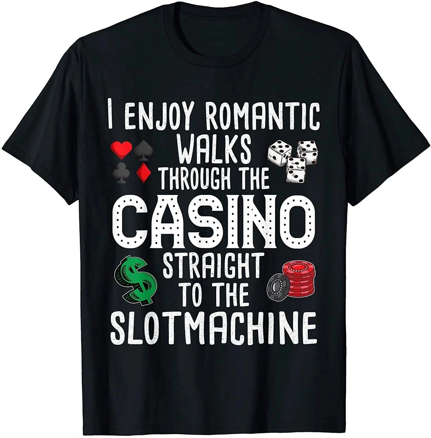 Jackpot Style Funny Slot Machine Gambling T-Shirt – Casino Gambler Vegas Gift – Made in USA - Premium T-shirt from Lizard Vigilante - Just $32.99! Shop now at Lizard Vigilante