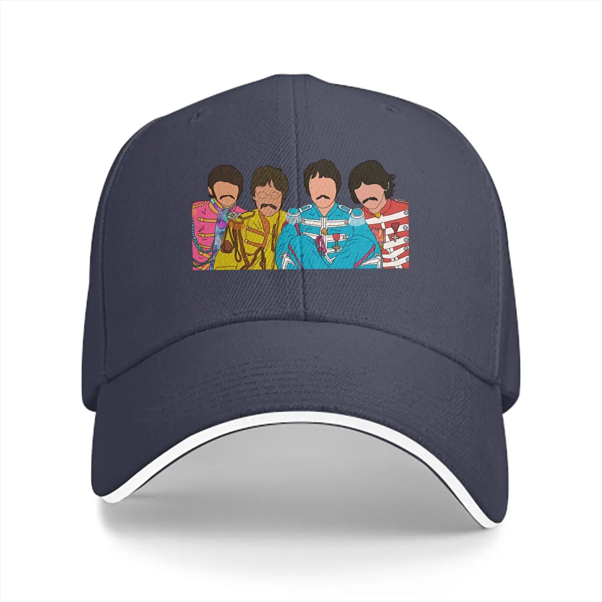 The Beatle Cartoon Summer Cap Sun Visor Music Team Hip Hop Caps Peaked Hats - Premium cap from Lizard Vigilante - Just $23.99! Shop now at Lizard Vigilante