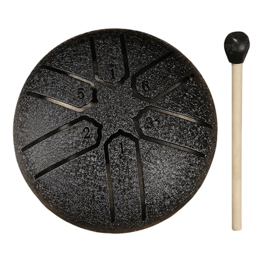 3 Inches 6-Tones Steel Tongue Drum Rain Drum for Outside Drum Instrument Mini Hand Pan Drums Musical Instruments Drum Accessorie - Premium  from Lizard Vigilante - Just $13.99! Shop now at Lizard Vigilante