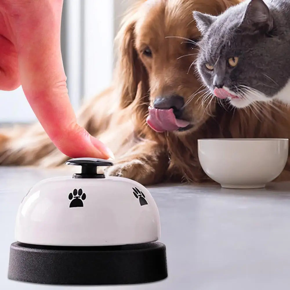 Pet Training Bell – Dog & Cat Potty Bell with Non-Skid Base, Loud Clear Sound, Easy to Use, Ideal for Potty Training, Door Alert, and More - Premium pet supplies from Lizard Vigilante - Just $17.88! Shop now at Lizard Vigilante