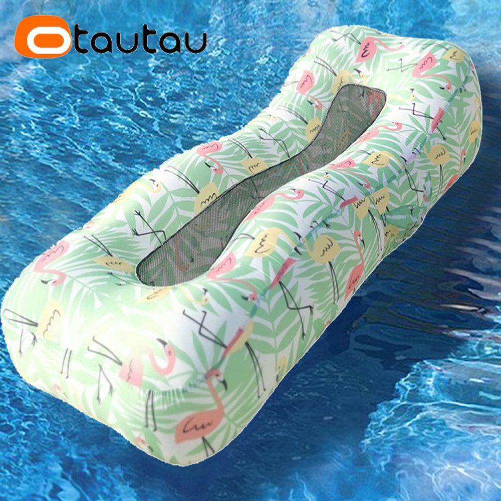 Inflatable Sofa Bed Swimming Pool Floating Raft Sac Beach Garden Outdoor Portable Folding Camping Chaise Lounge Recliner Pouf - Premium  from Lizard Vigilante - Just $63.99! Shop now at Lizard Vigilante