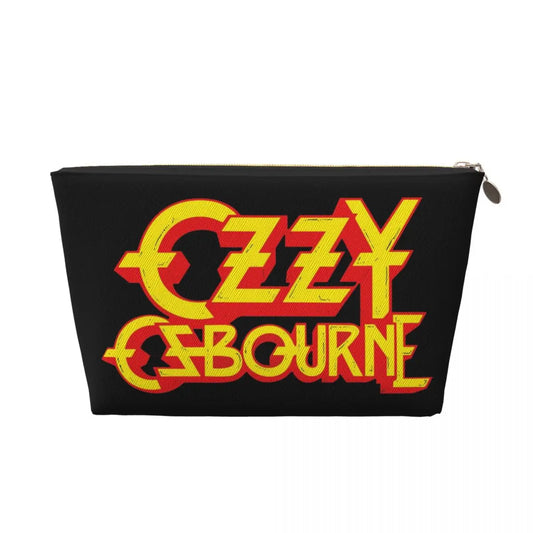 Ozzy Osbourne Travel Toiletry Bag | Rock and Roll Style - Premium makeup bag from Lizard Vigilante - Just $20.99! Shop now at Lizard Vigilante