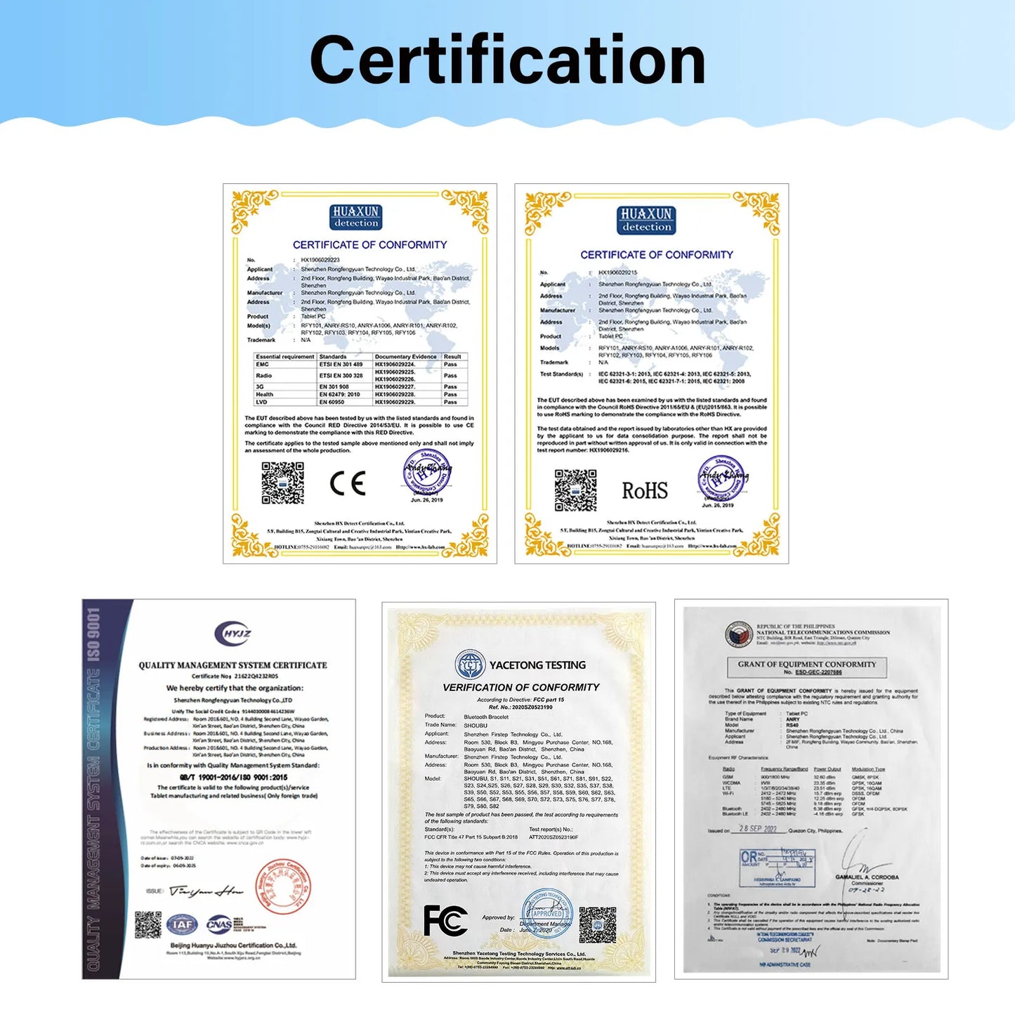 ANRY 10.1 Inch Tablets Android 15 8GB(4+4 Expand) RAM 64GB ROM HD Display IPS Dual Camera 5G WIFI 6 Tablet PC Children's Gift