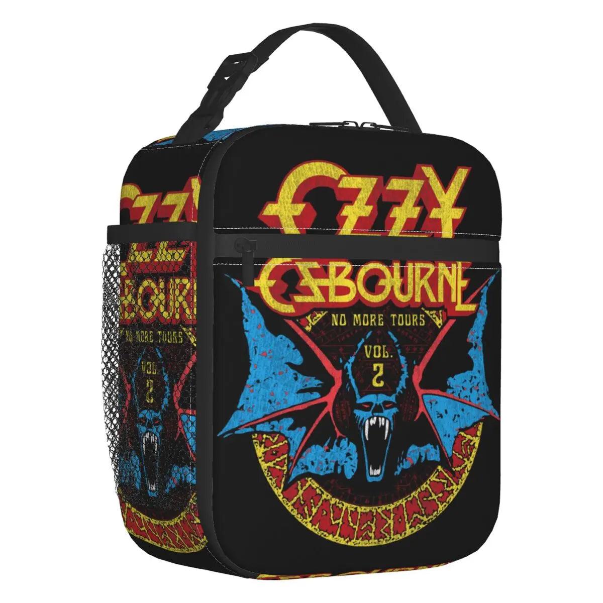 Ozzy Osbourne Heavy Metal Band Rock Lunch Bag Women Thermal Cooler Prince Of Darkness Insulated Lunch Boxes for  School - Premium cooler bag from Lizard Vigilante - Just $21.99! Shop now at Lizard Vigilante