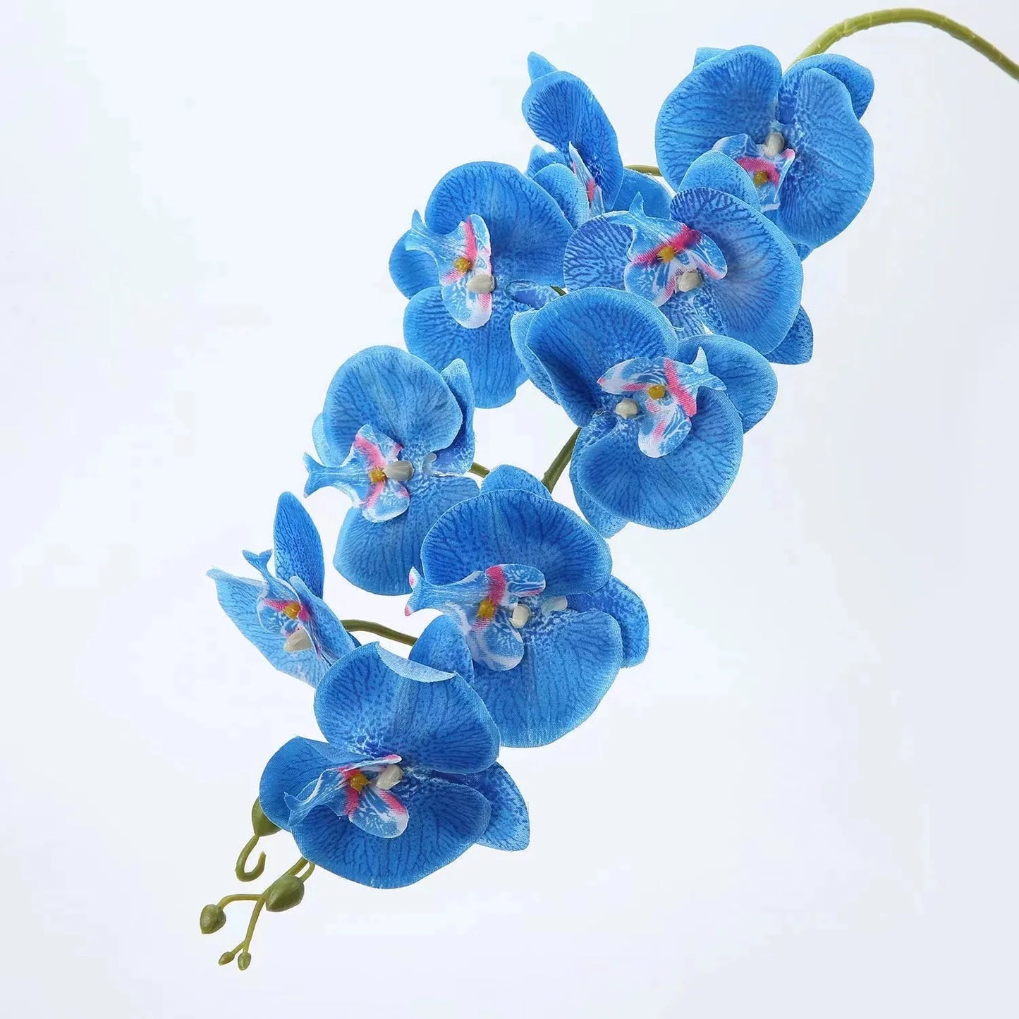 1Pcs Artificial Flowers Bouquet Butterfly Orchid Fake Flowers Phalaenopsis for Home Decor Garden Wedding Decoration Accessories