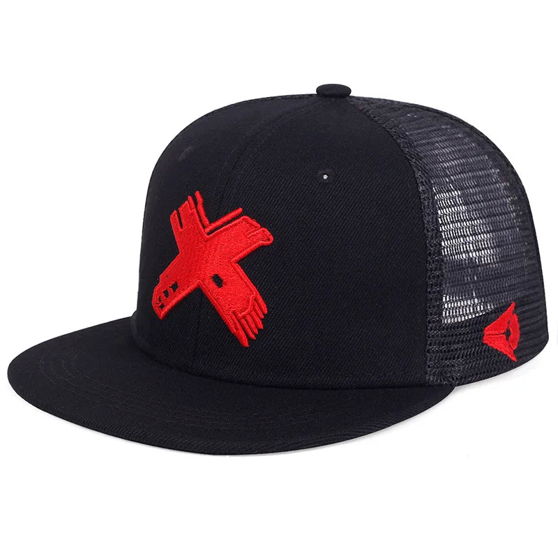 New Adult Snapback Caps | 3D Embroidery Flat Peak Hip Hop Baseball Hat for Men & Women | Rock Band Style Fitted Cap - Premium Baseball cap from Lizard Vigilante - Just $22.88! Shop now at Lizard Vigilante