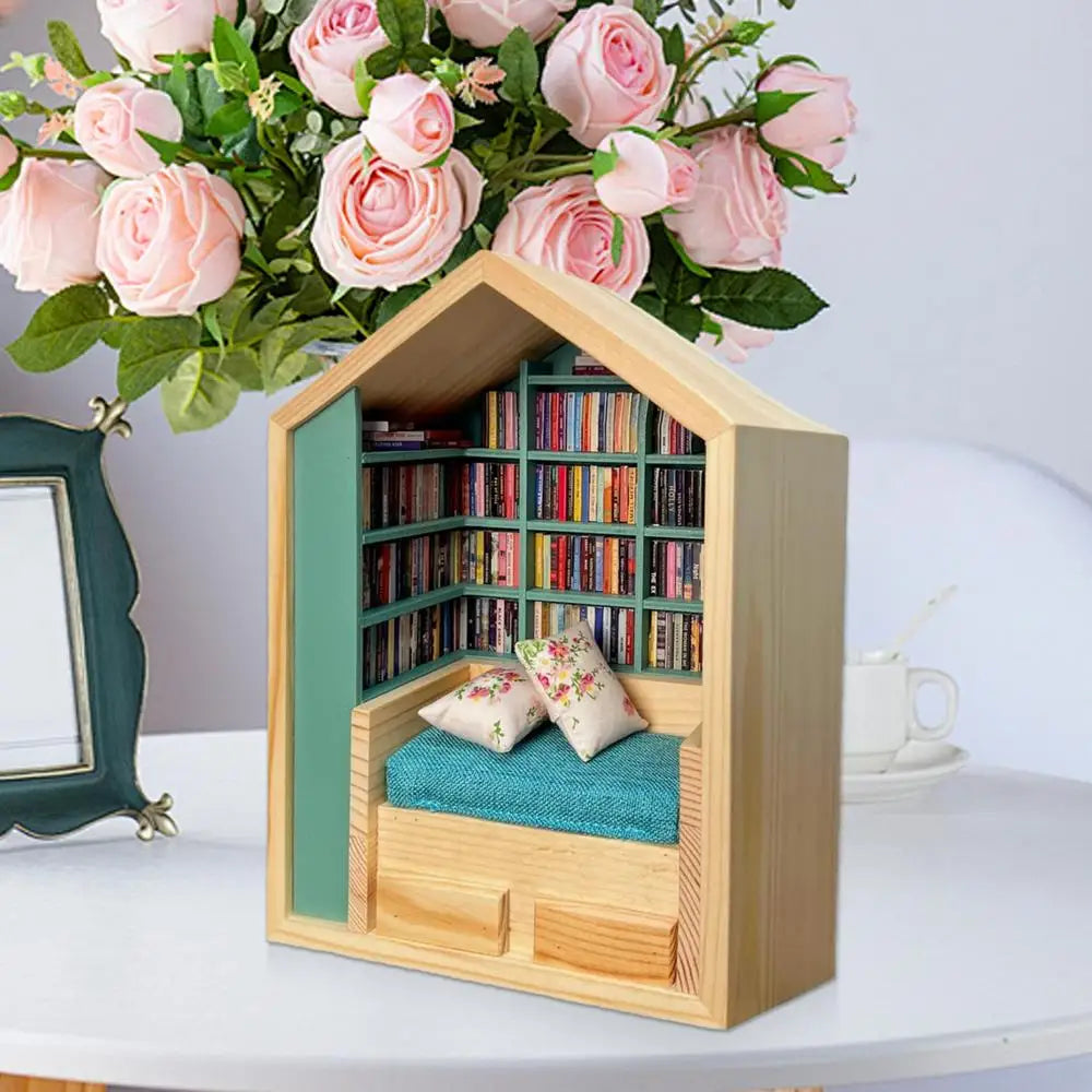 Anxiety Bookroom Shake Away Your Anxiety Bookshelf Toy Books Decor Set Unique Stress Reliever Bookroom Miniature Bookshelf - Premium  from Lizard Vigilante - Just $30.99! Shop now at Lizard Vigilante