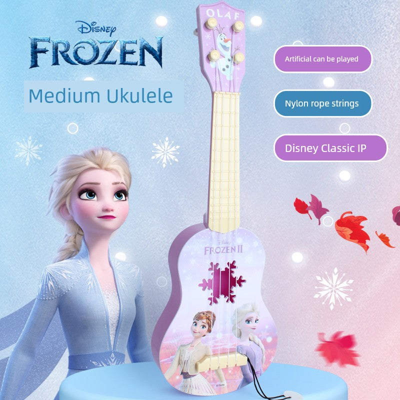 Frozen-Inspired Musical Ukulele for Girls – Interactive Toy Instrument, Ages 3-10 - Premium ukelele from Lizard Vigilante - Just $23.88! Shop now at Lizard Vigilante