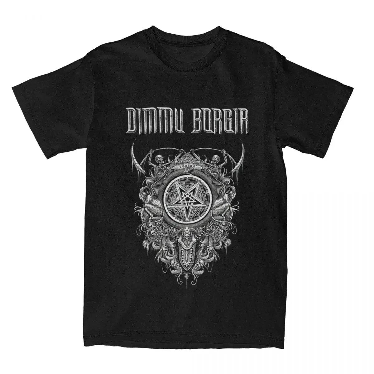 Borgir Eonian Song Dimmu Black Metal T-Shirt - Premium T-Shirt from Lizard Vigilante - Just $23.99! Shop now at Lizard Vigilante