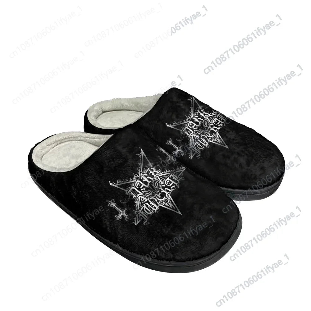 Stay Warm and Cozy with Our Fear Factory Slippers - Premium slippers from Lizard Vigilante - Just $29.99! Shop now at Lizard Vigilante