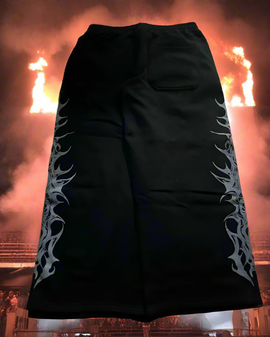 Shadow Vibe Y2K Gothic Harajuku Elastic Waist Pants – Loose Fit Hip-Hop Streetwear for Men & Women - Premium pants from dsers - Just $96.66! Shop now at Lizard Vigilante