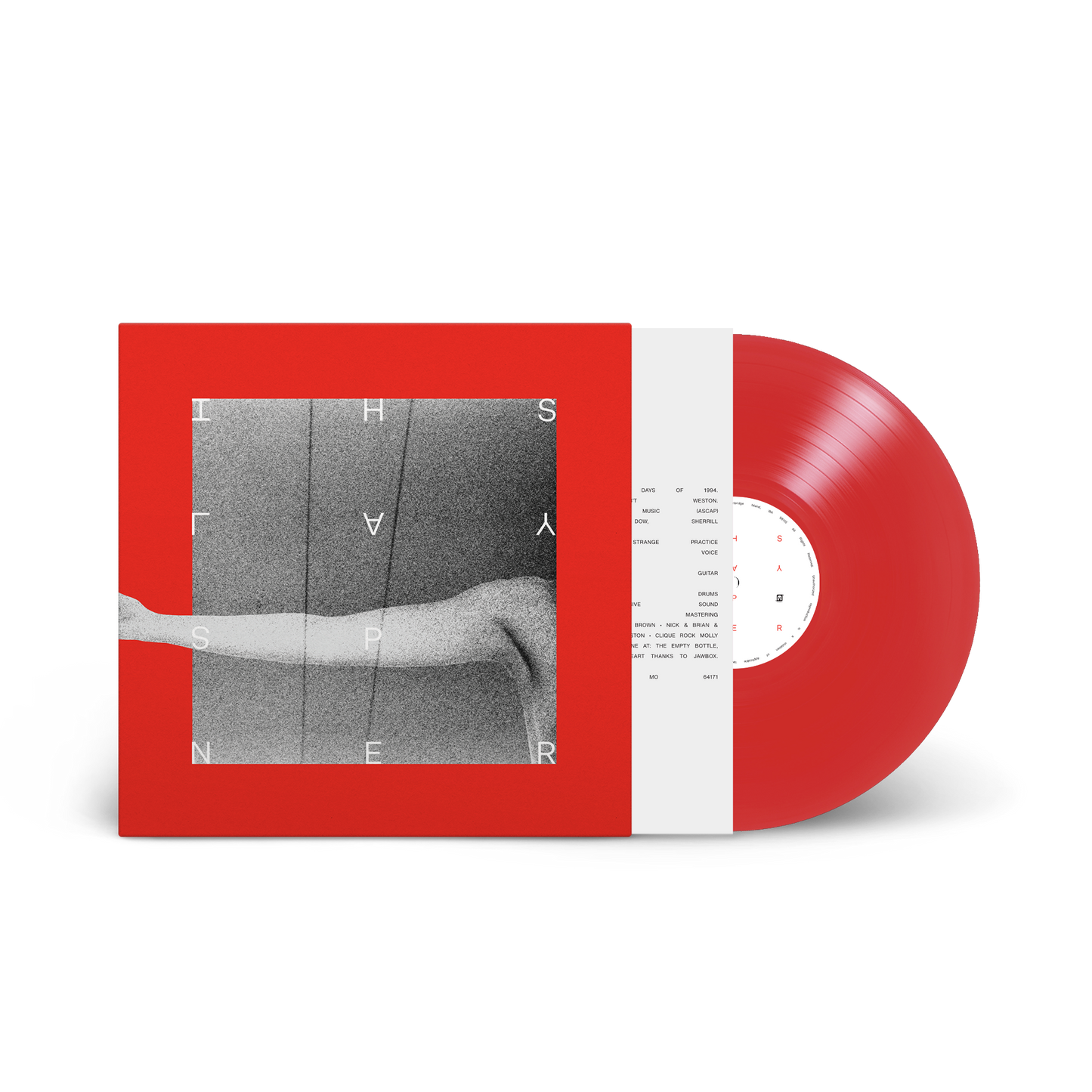 SHINER ‘SPLAY’ LP (Limited Edition – Only 200 made, Opaque Red Vinyl)