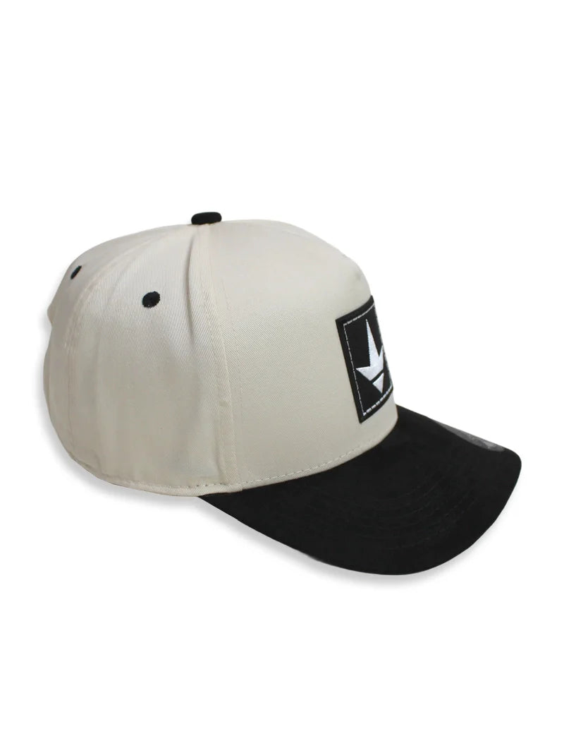 LO Logo Suede Bill Snapback Hat