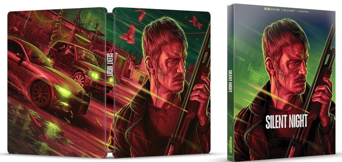 Silent Night - Steelbook [4K Ultra HD + Blu-Ray + Digital]