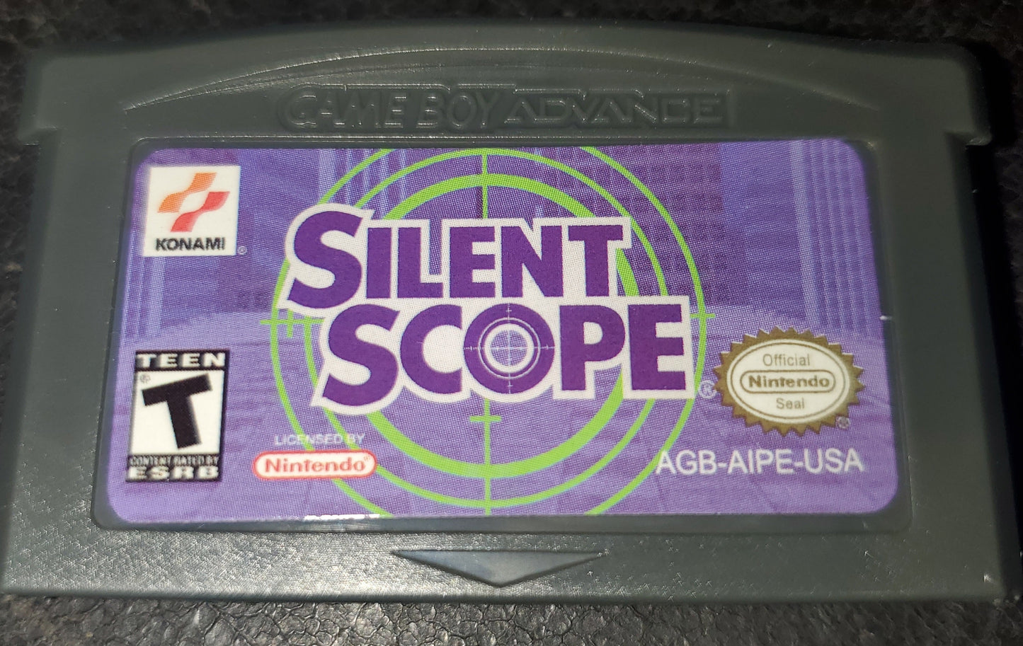 Silent Scope GBA Video Game Boy Advance Nintendo