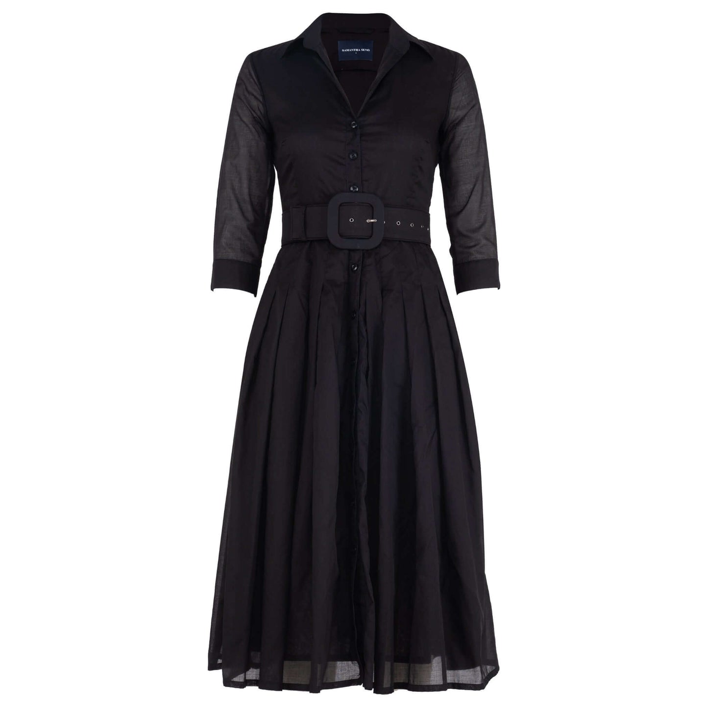Audrey Dress #4 Solid Black Dress