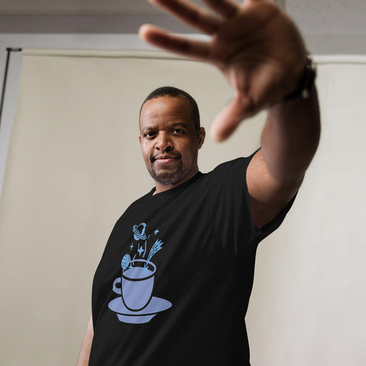 Spaced Coffee Men's classic tee - Lizard Vigilante