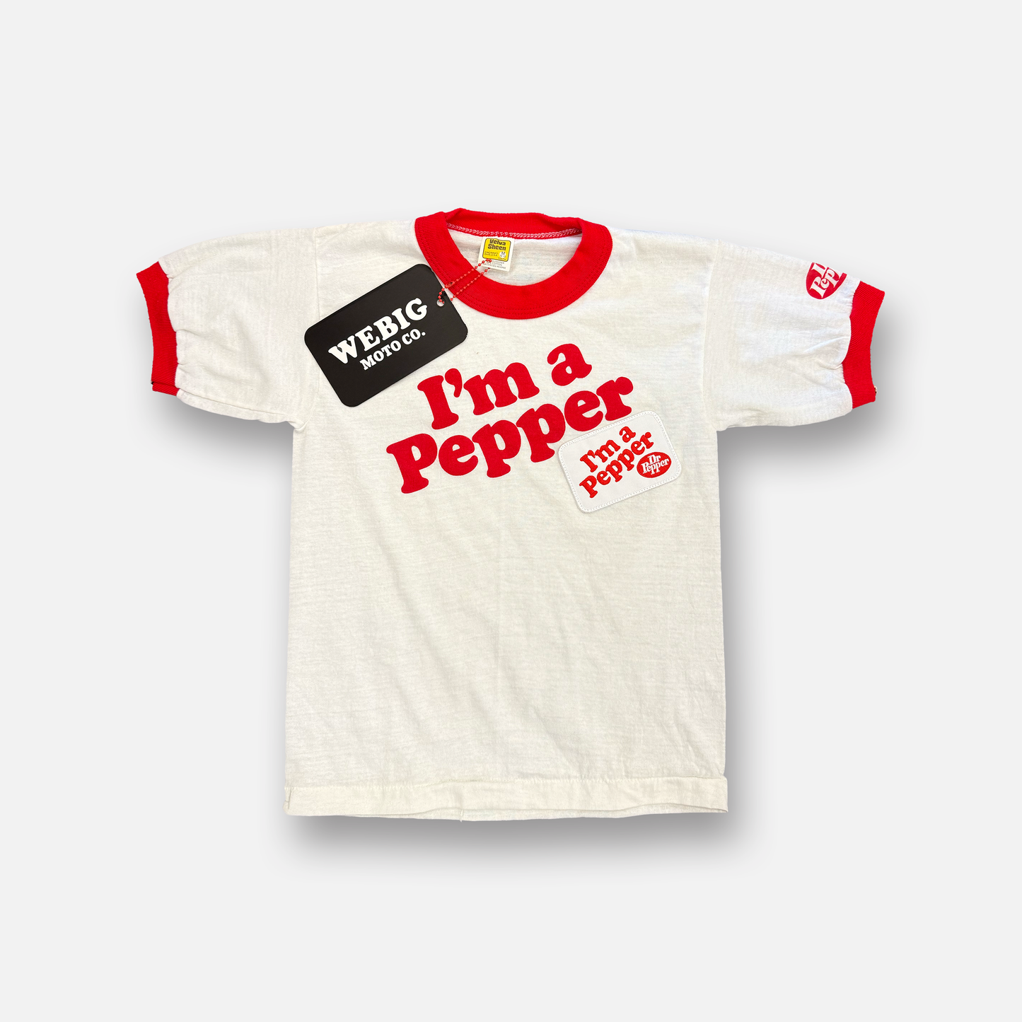 SPICY PEPPER VINTAGE TEE SIZE X-SMALL