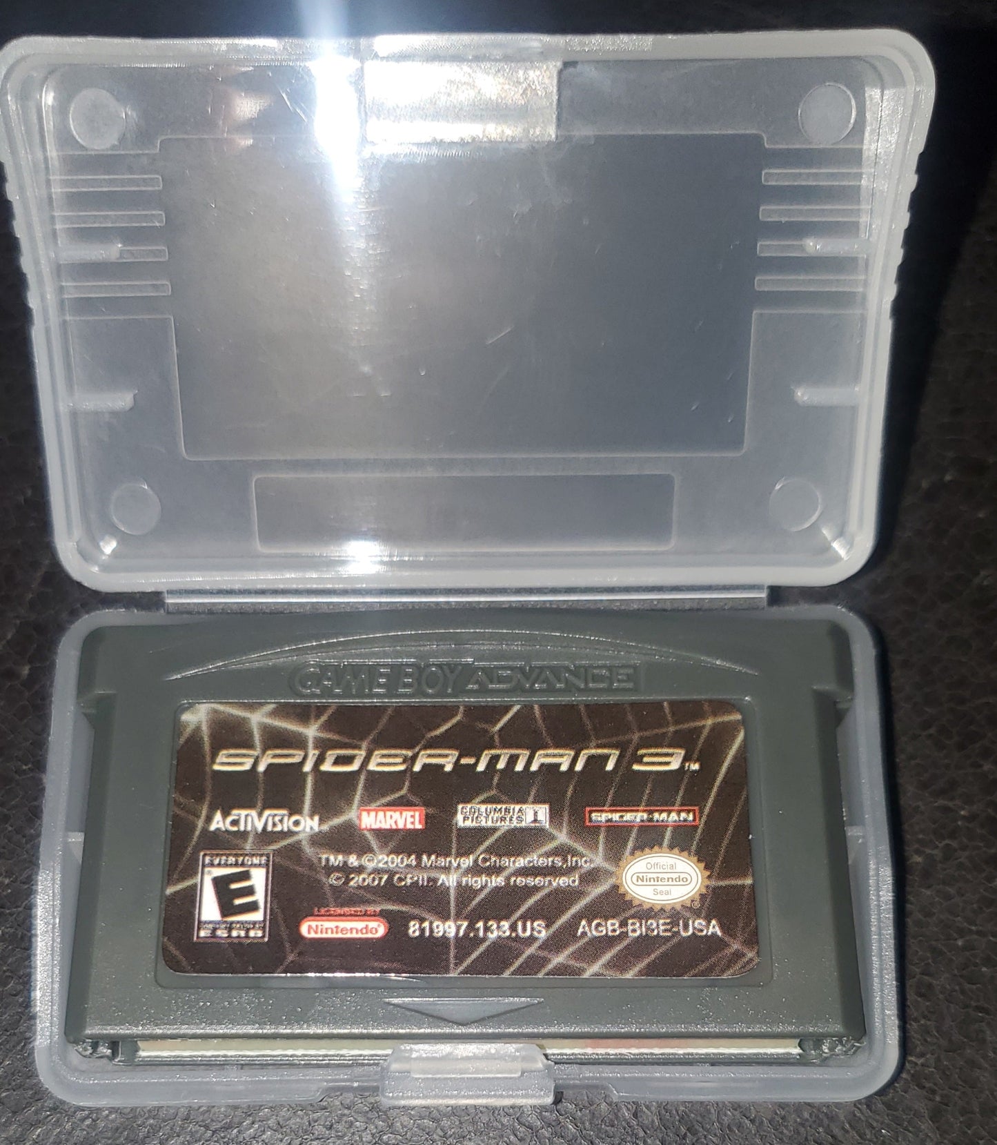 Spider-Man 3 GBA Video Game Boy Advance Nintendo