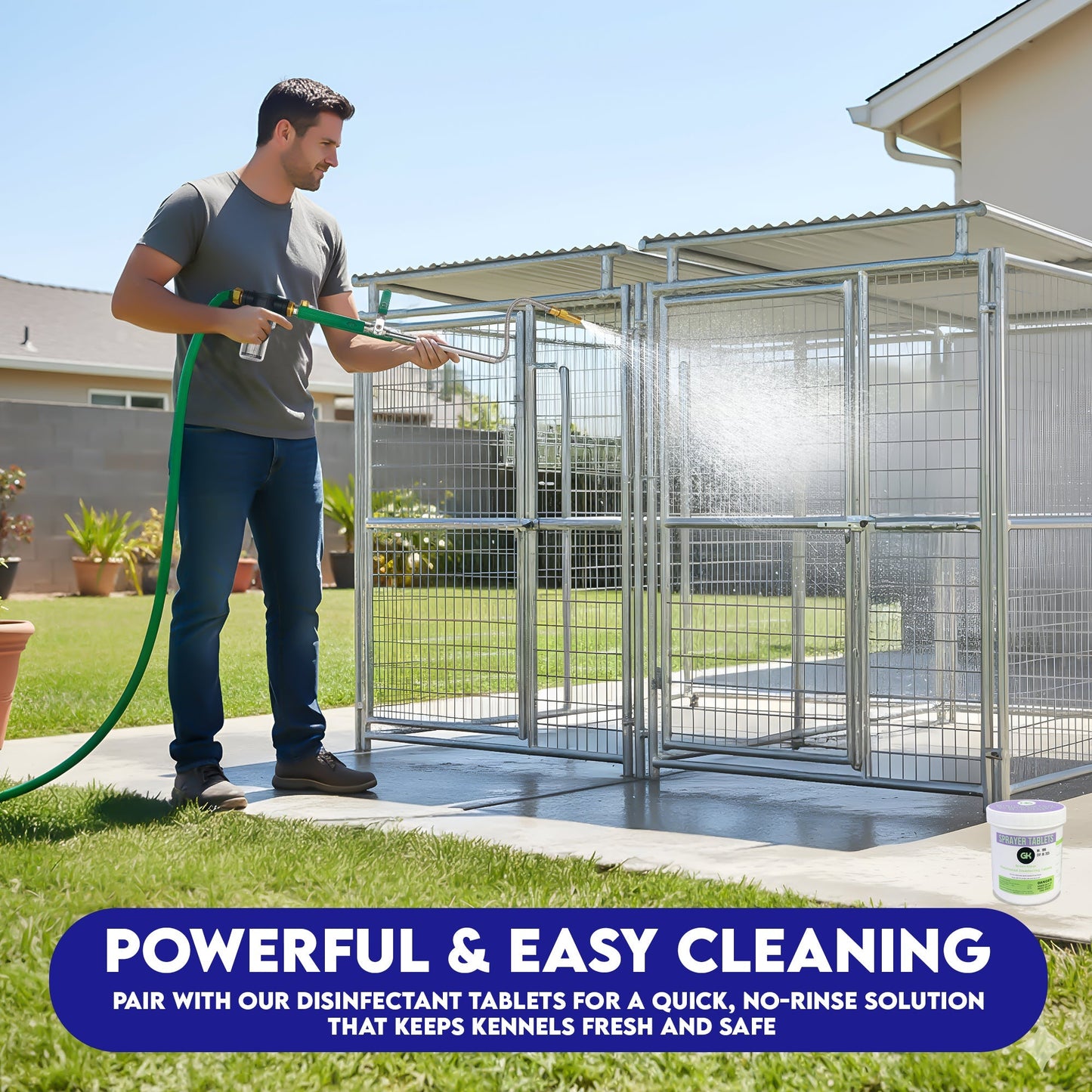 Klean Guard Pro-X Sprayer (Pro-X & 120CT Sprayer Tablets included)