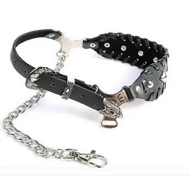 Rivet Rage Boot Chains 2025 – Rock Punk Stage Anklet Accessory for Men & Women
