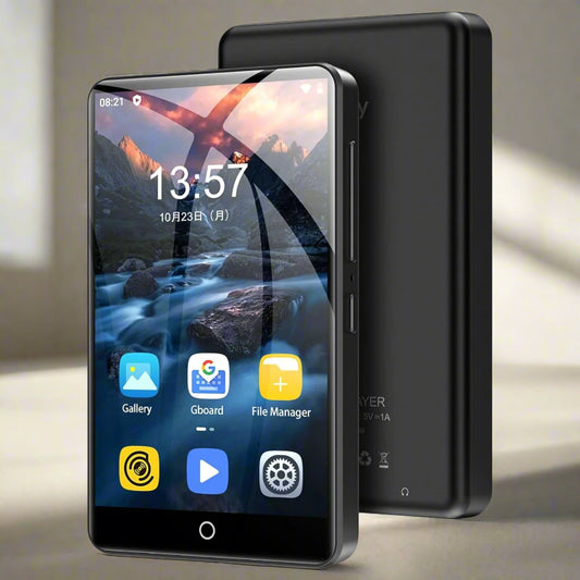 Oilsky Sonic Vault 80GB MP3 Player — Android 9.0 Streaming Beast with Bluetooth, WiFi & HD 4-Inch Touchscreen