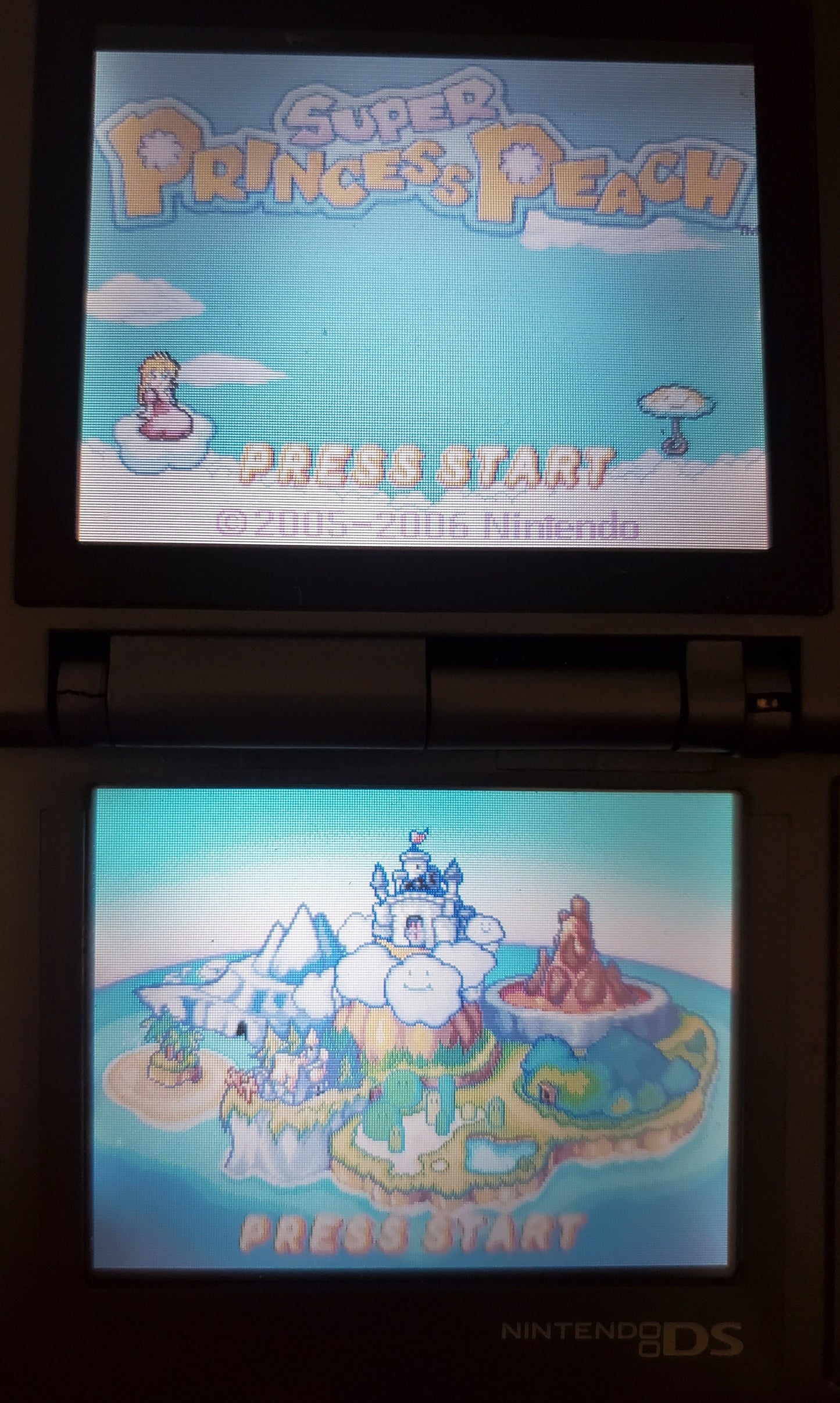 Super Princess Peach Video Game Cartridge Nintendo DS 2005