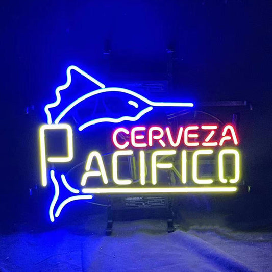 Swordfish Cerveza Pacifico Neon Signs Light