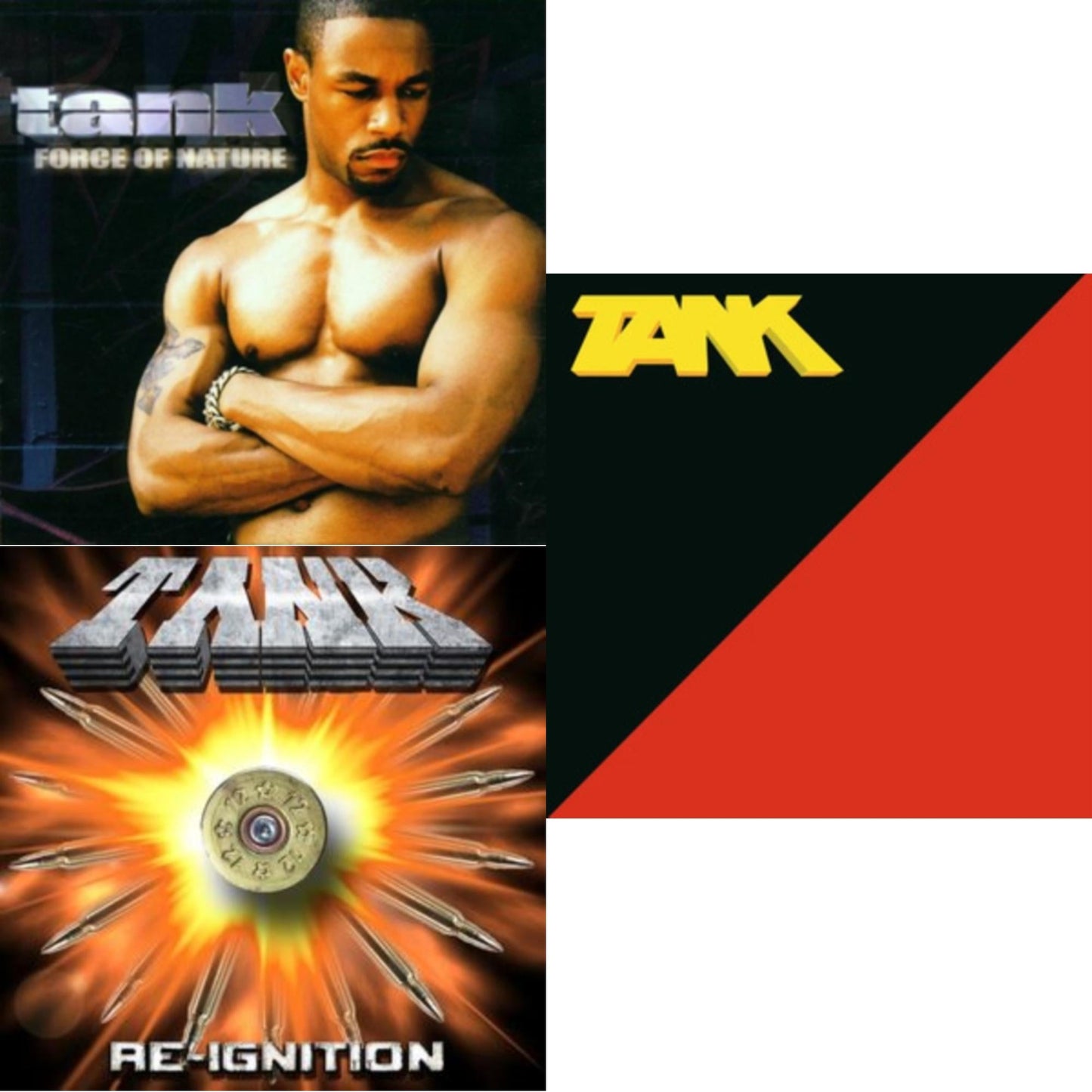 Force Of Nature & Tank (Color LP Vinyl) & Re-Ignition (Red Vinyl/2LP)