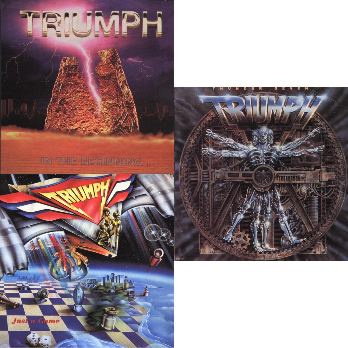 In The Beginning & Just A Game & Thunder Seven