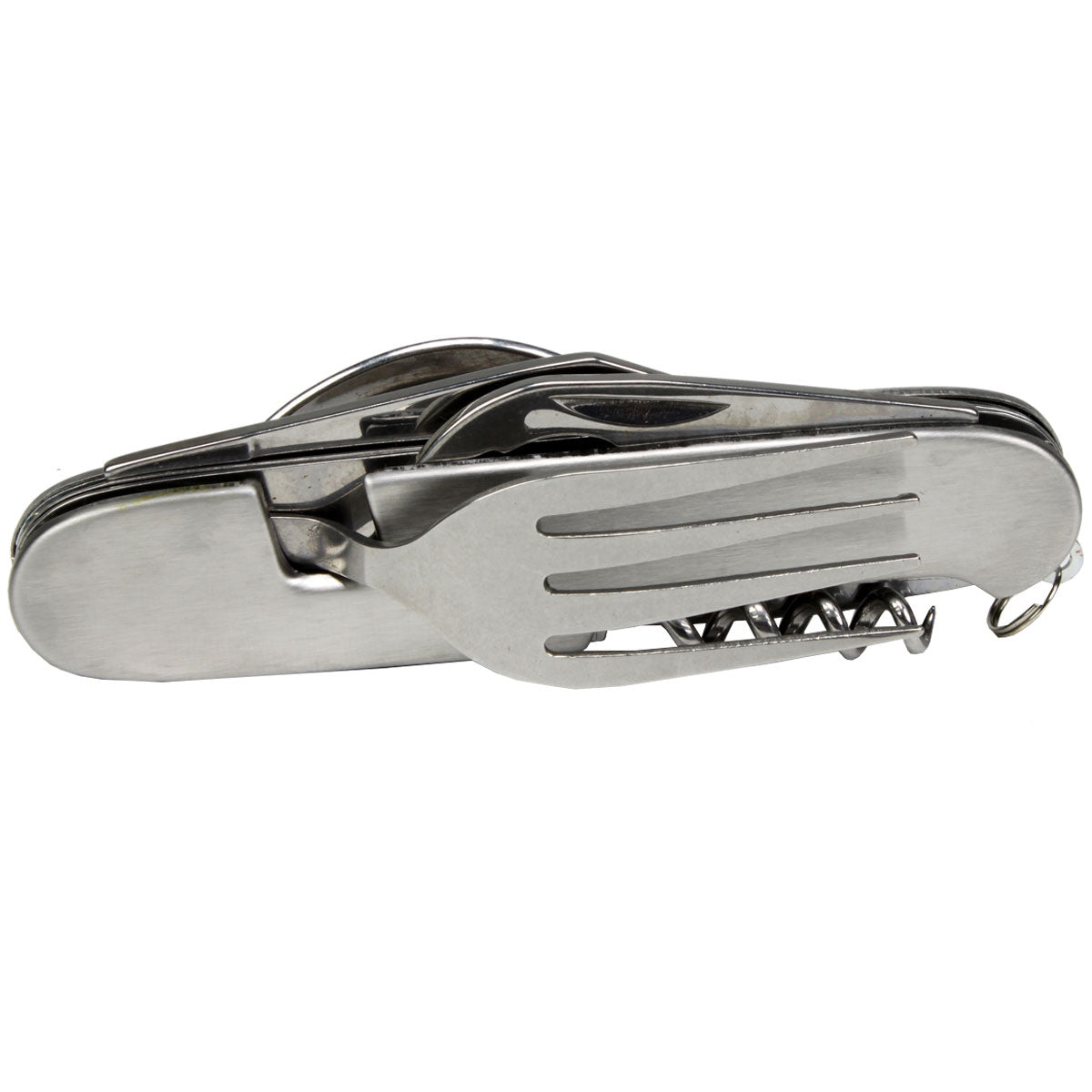 Knife Fork Spoon Combo Utility Tool with Can & Bottle Opener