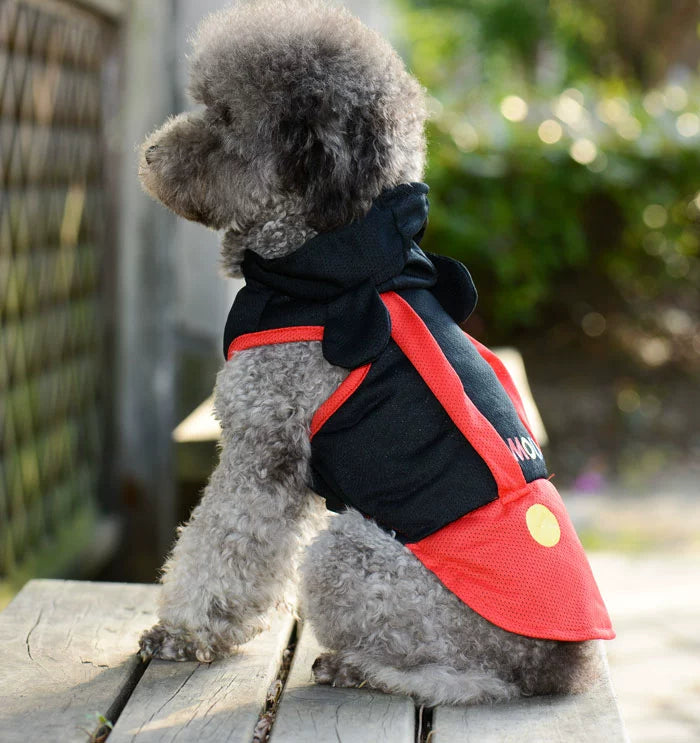 Breathable Summer Teddy Vest - Mickey Panda Pet Costume for Dogs - Premium pet costume from Lizard Vigilante - Just $19.99! Shop now at Lizard Vigilante