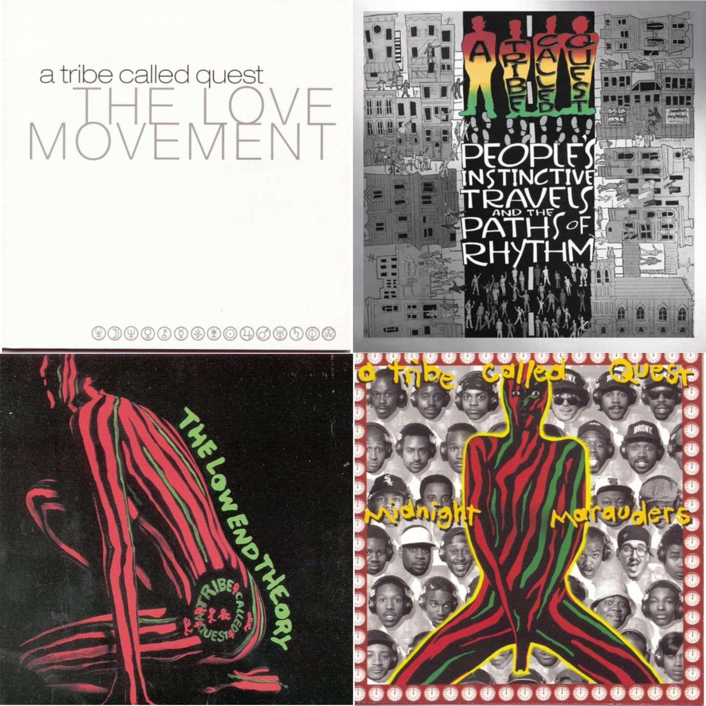 Low End Theory & Midnight Marauders & Love Movement & People's Instinctive Travels (25Th Anniversary)
