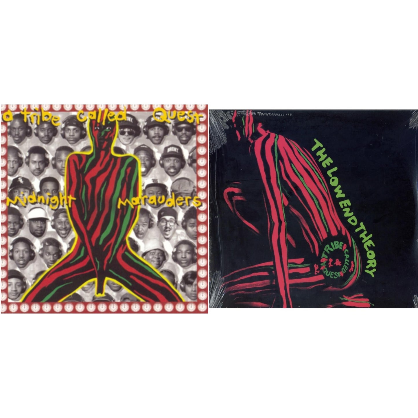 Tribe Called Quest - Low End Theory & Midnight Marauders - LP Vinyl Bundle
